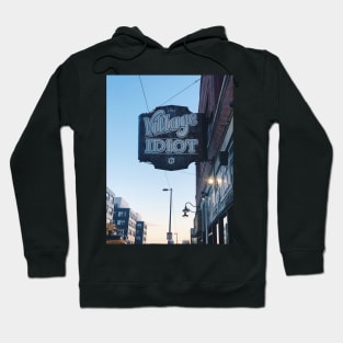 The Village Idiot bar sign Hoodie